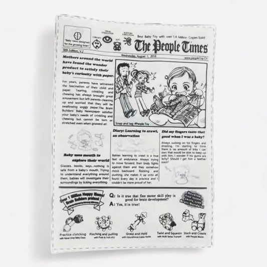 ChewTimes News: Soft Squeak Newspaper Toy for Dogs - Engaging & Safe Puppy Chew Toy - canineheavencanineheaven